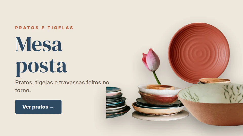 Ateliê Barro e Sal — chamada 3